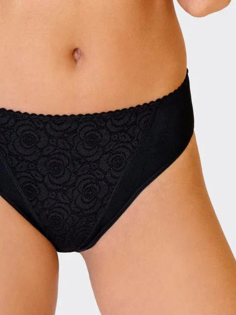 Mid-Waist Panty. Annija. Black