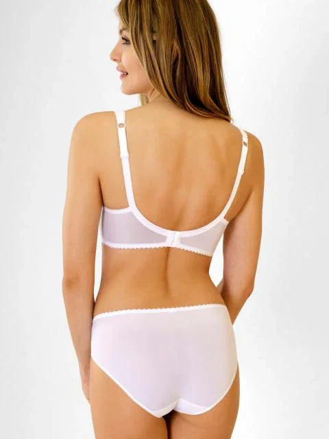 Mid-Waist Panty. Annija. White
