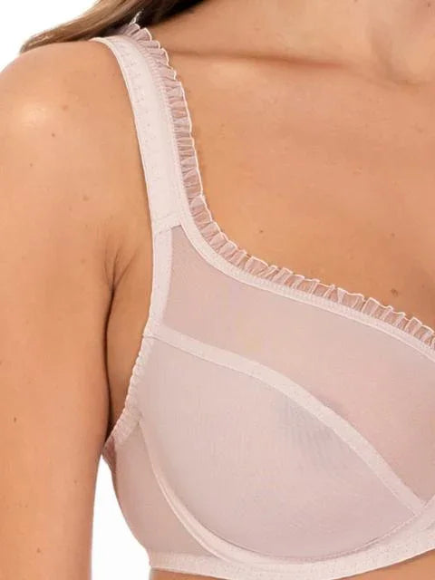 Sheer Soft Cup Bra. Tango. Silver Peony