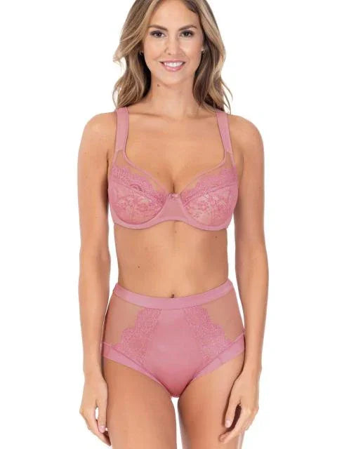 Mid waist Panty. Jessica. Pink
