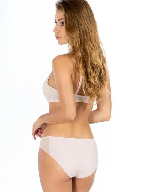 Classic Panty. Kamila. Silver Peony