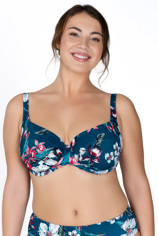 Bikini Top. Paloma. Dark blue - Avarrra