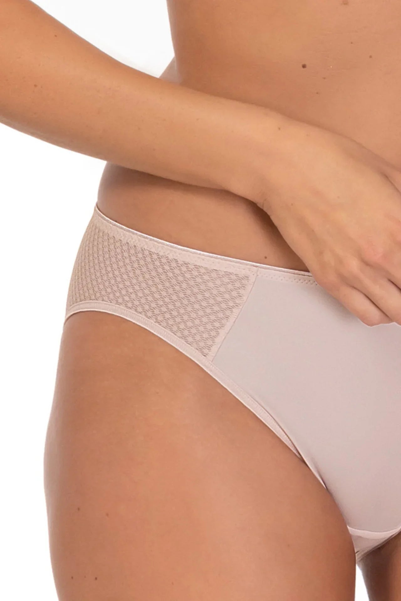 Classic Panty. Kamila. Silver Peony
