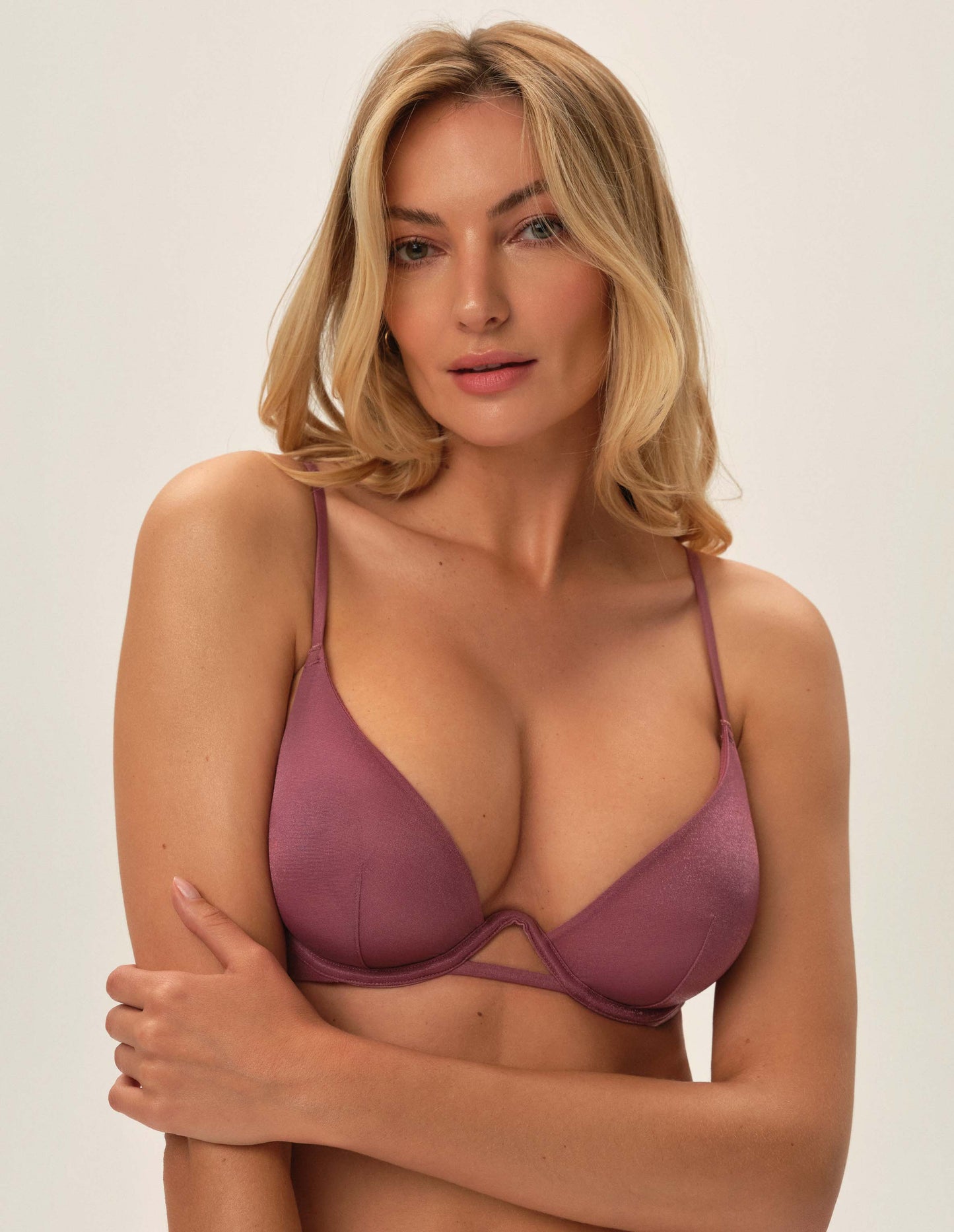Soft bra Omelia Mauve - 3
