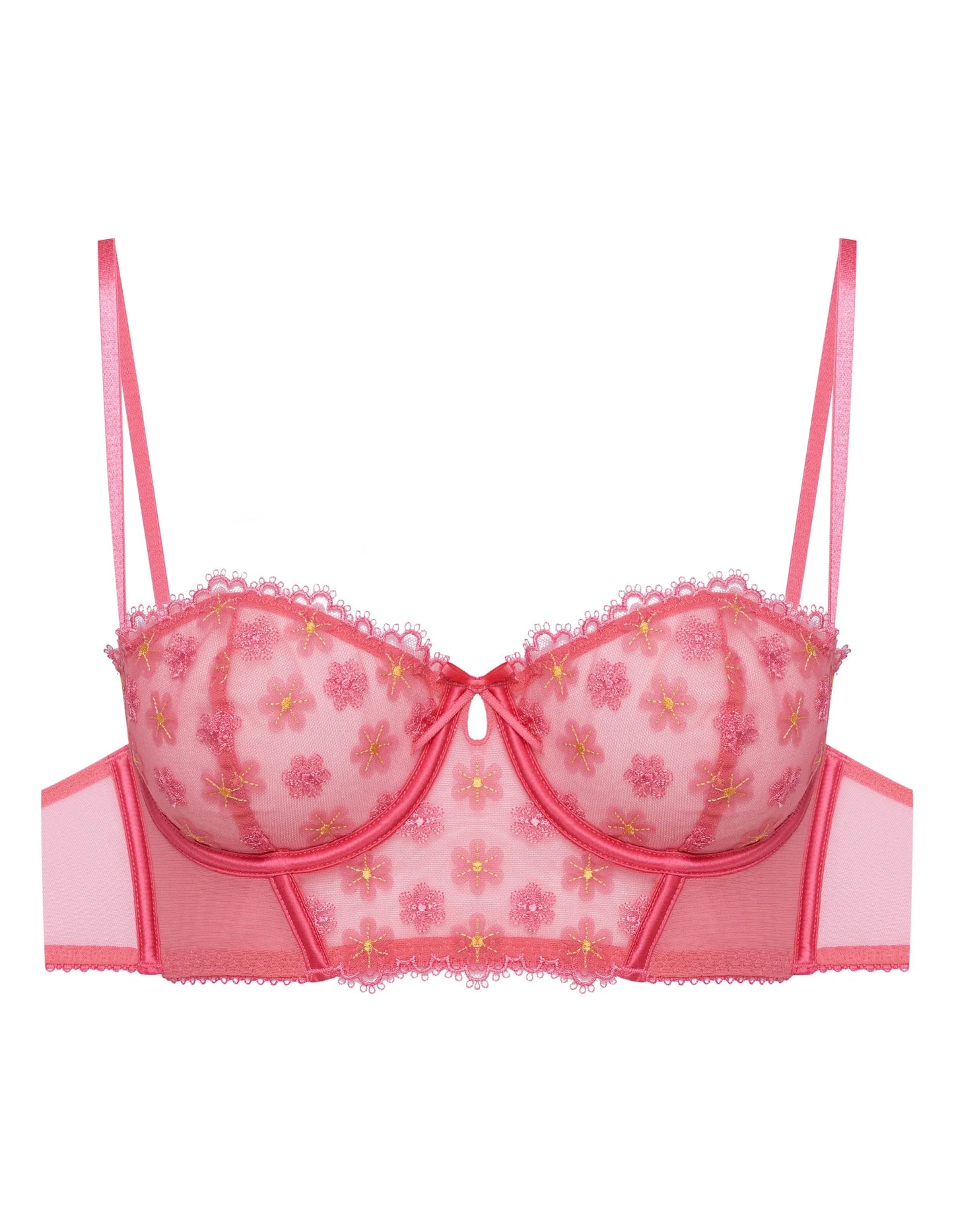 Soft bra Bloomy Hot pink - 6