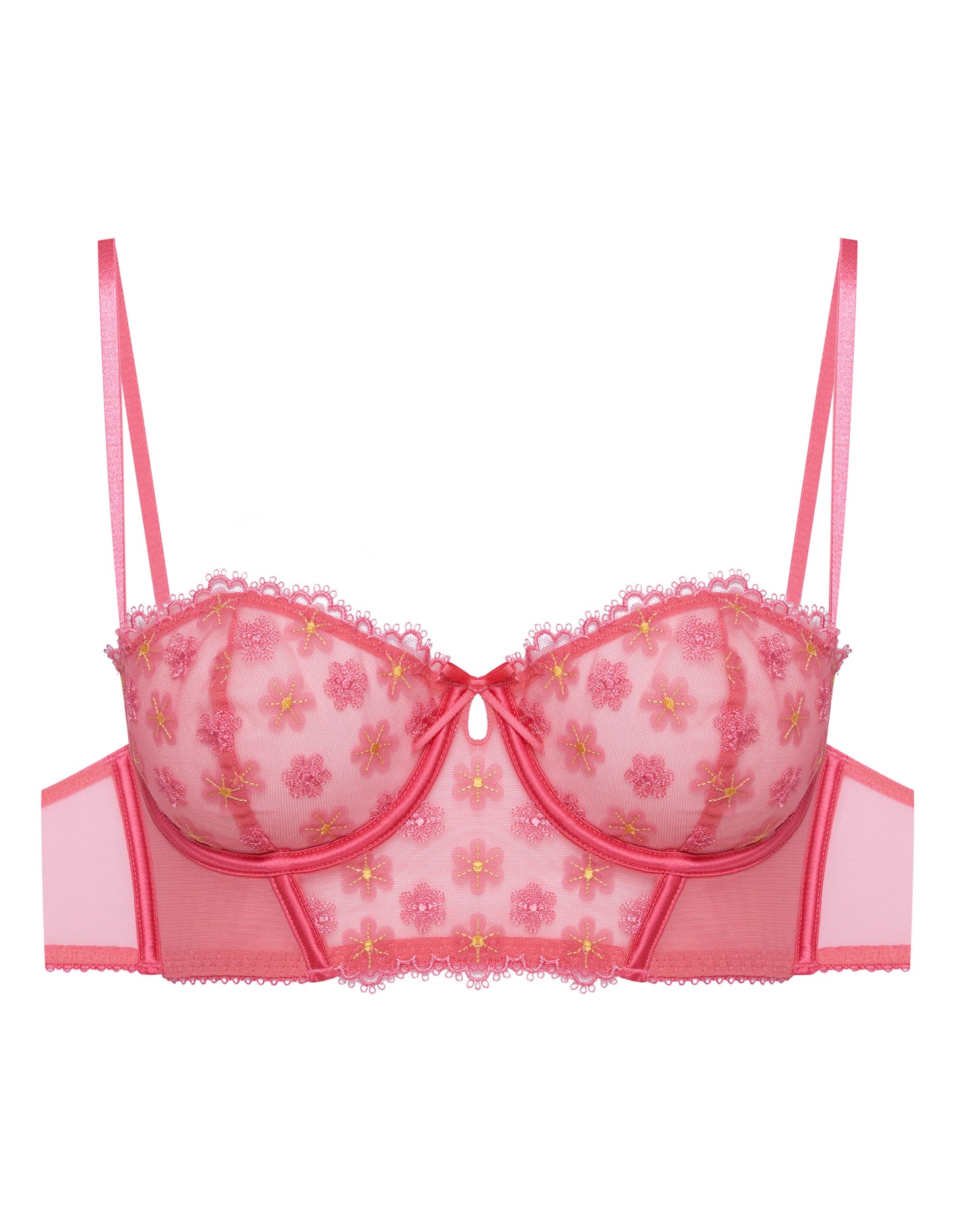 Soft bra Bloomy Hot pink - 6