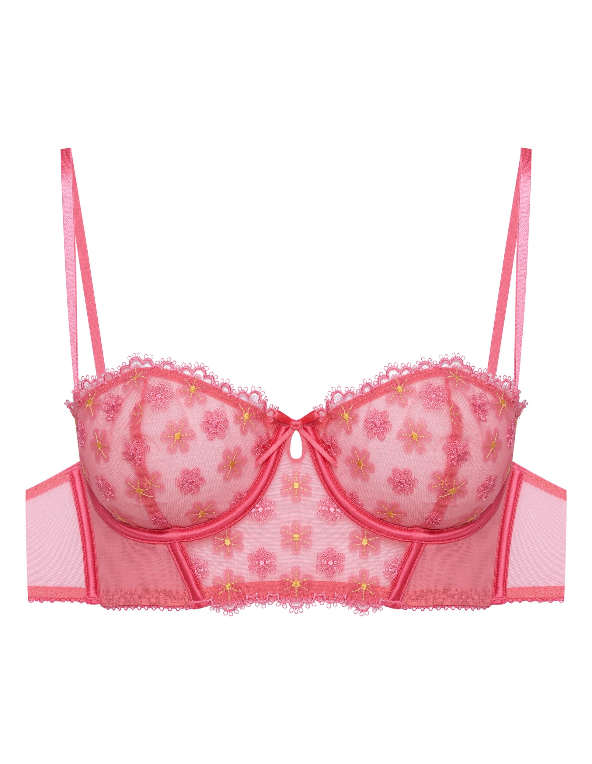 Soft bra Bloomy Hot pink - 6