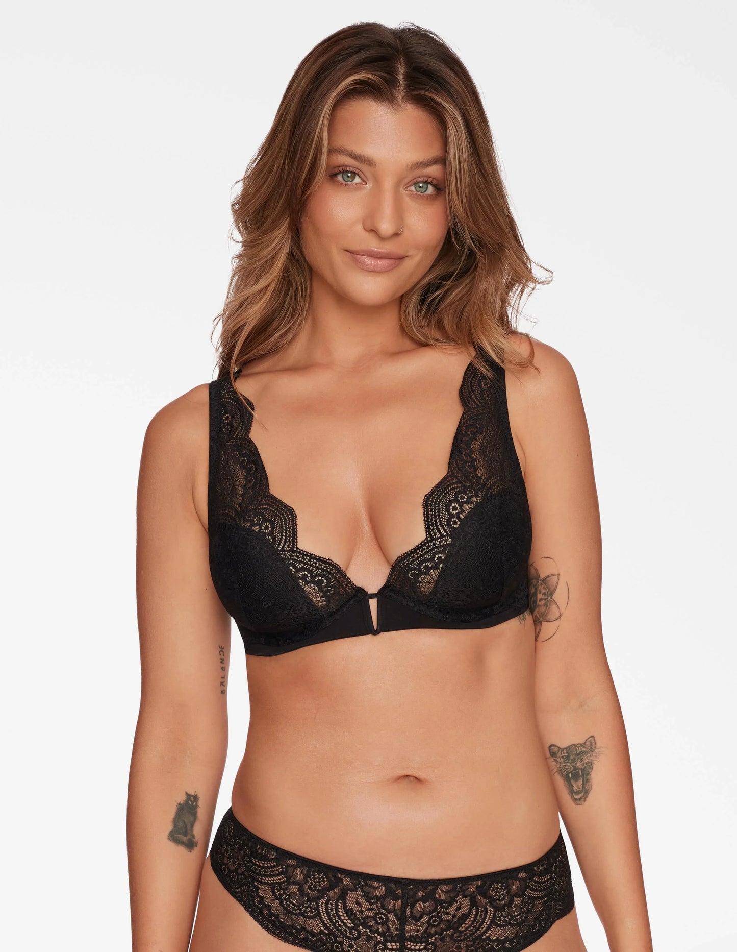 Padded bra Telima Black