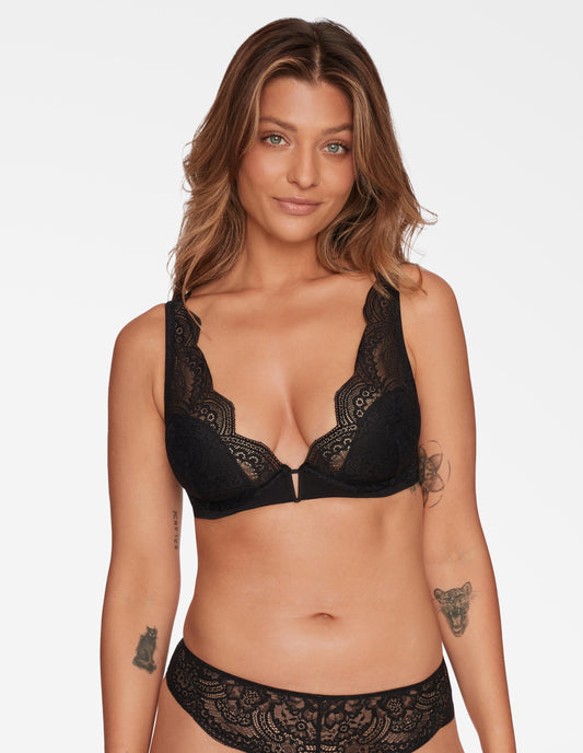 Padded bra Telima Black