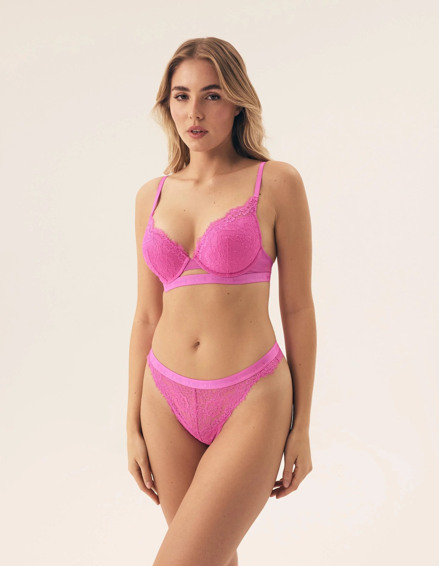 Push-up bra Bloovii Ocrissa Hot pink - 3