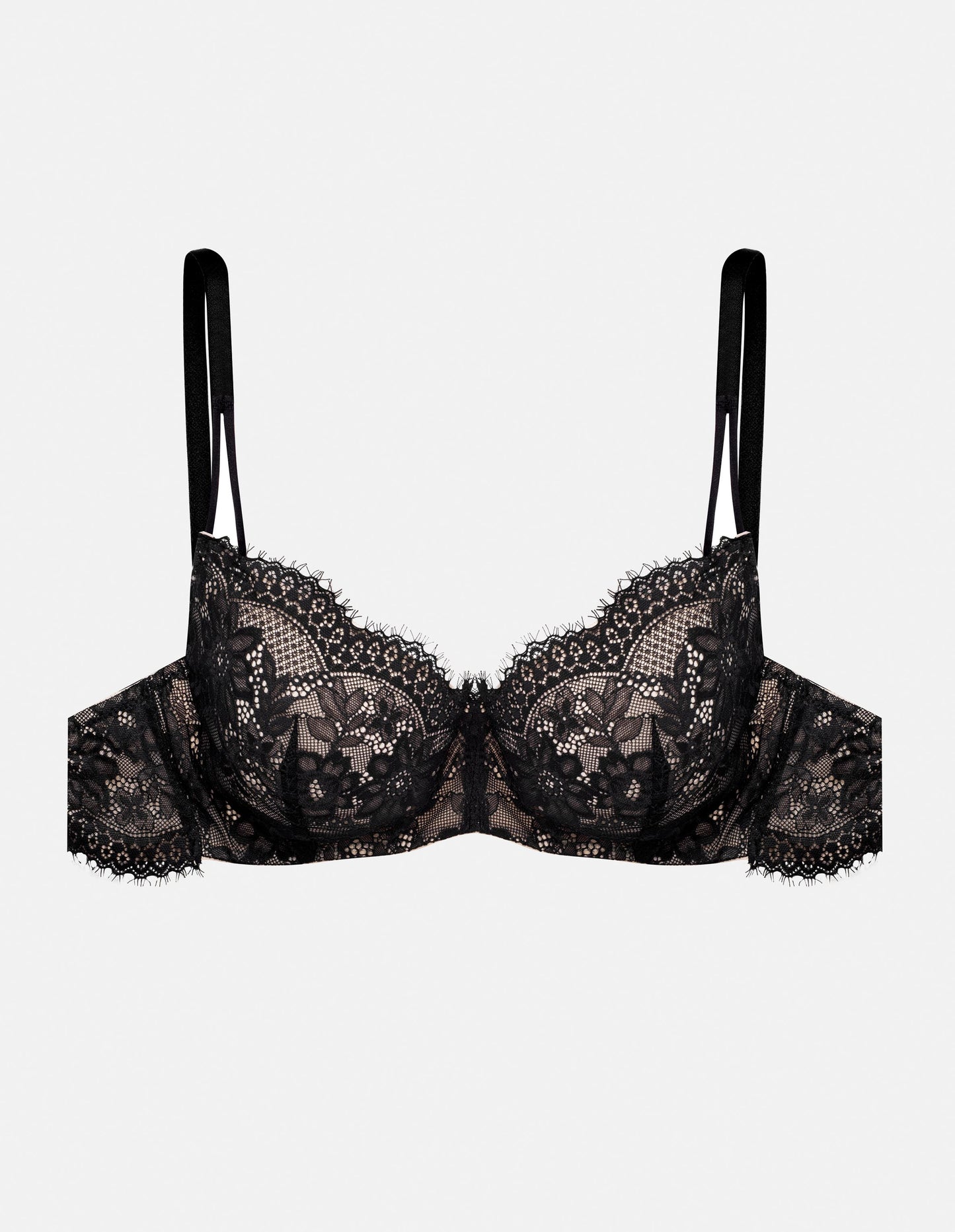 Push-up Bra Kitty Black/rose - 5