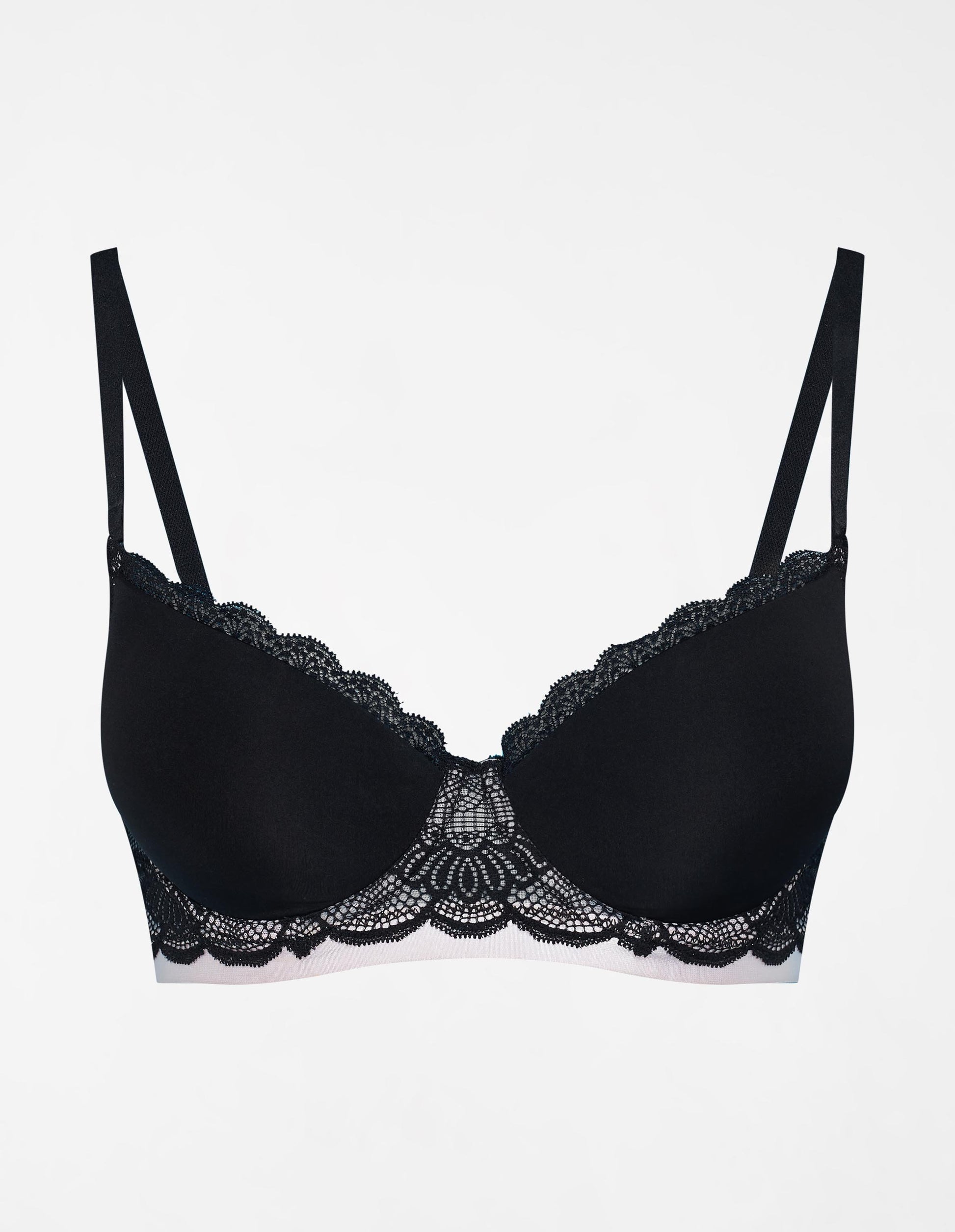 PUSH-UP BRA Salome Black/rose - 5