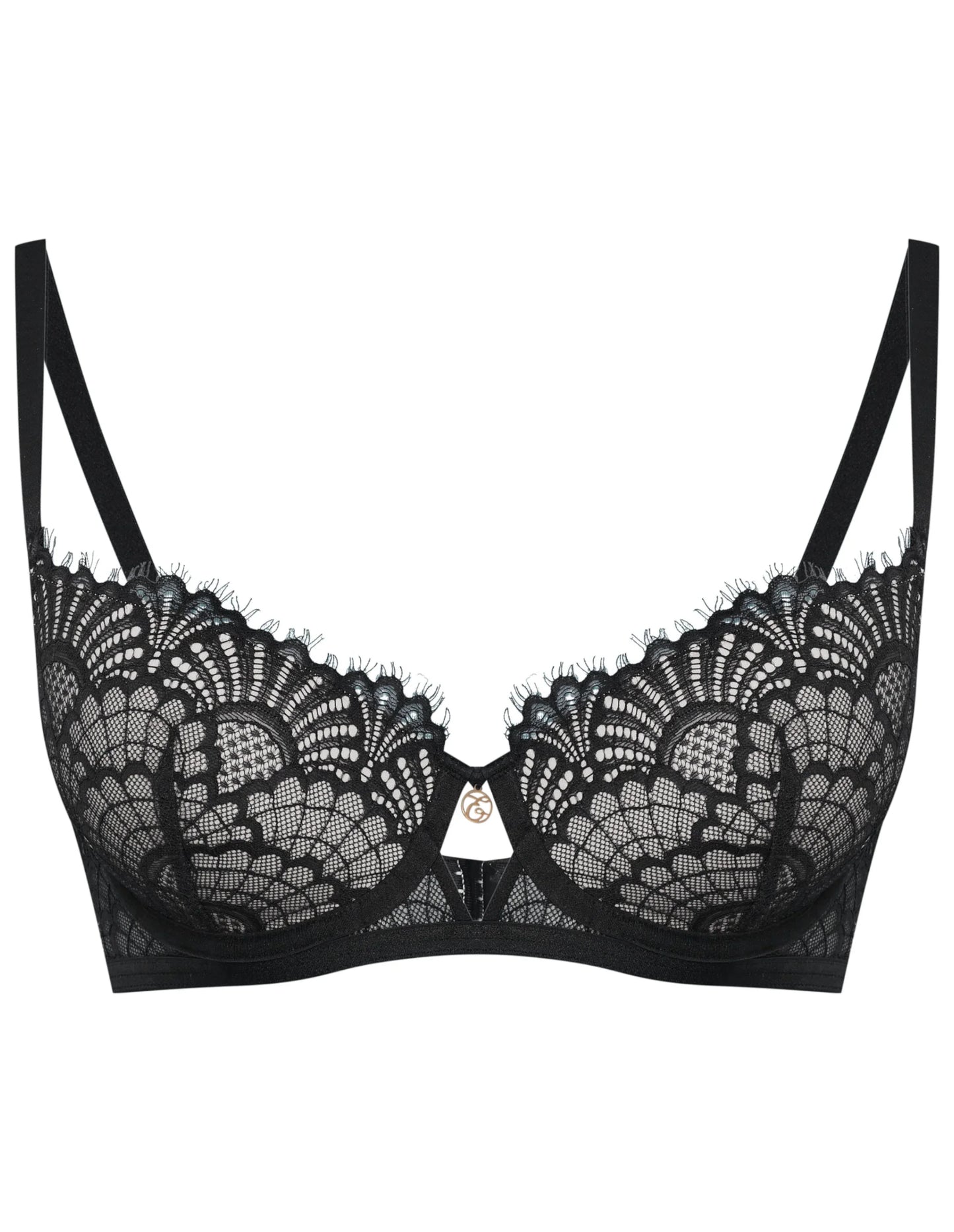 Push-up bra Saray Black/gold - 4