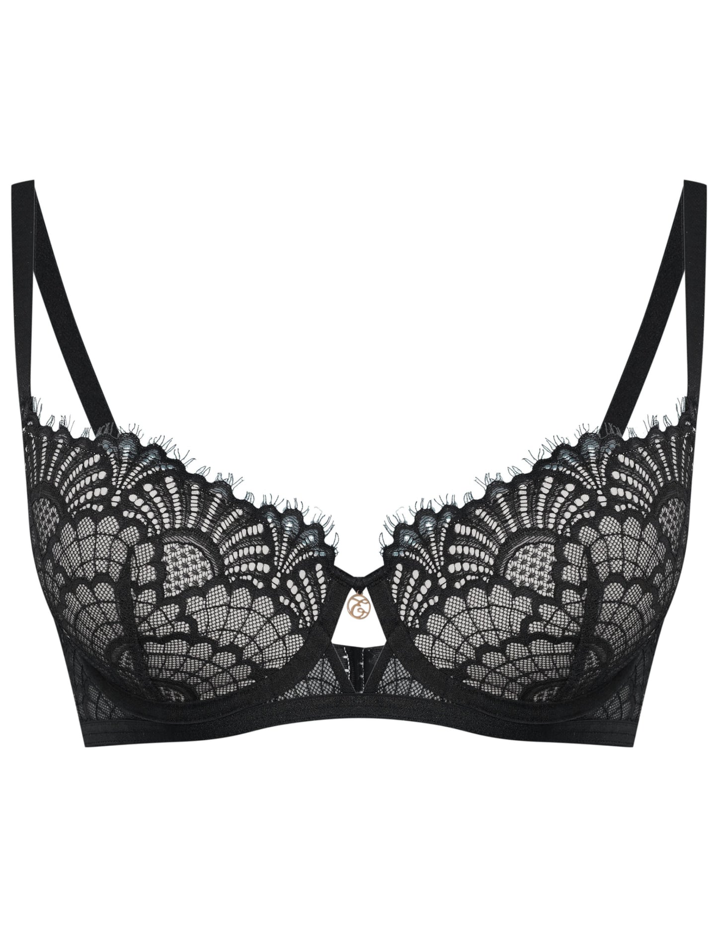 Push-up bra Saray Black/gold - 4