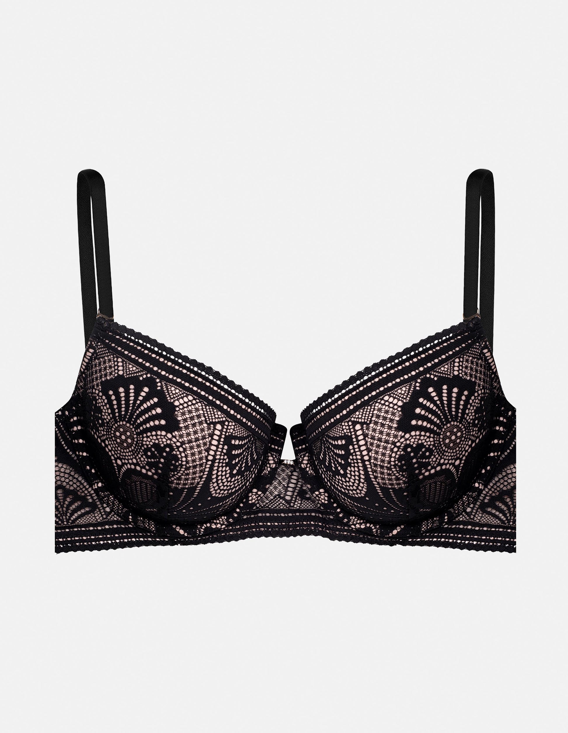 Push-up Bra Tingle Black/gold - 5