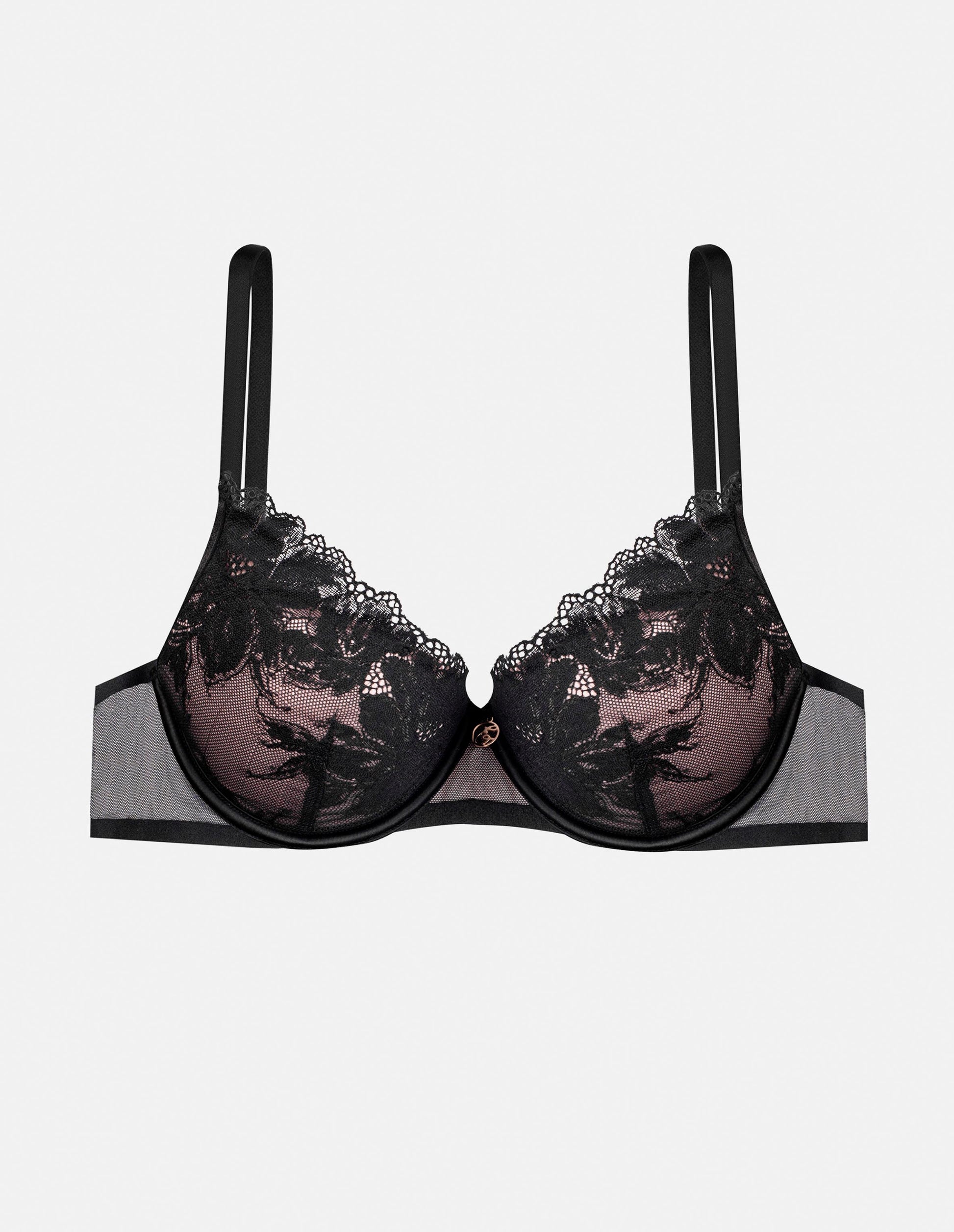 Push-up bra Trinny Black/gold - 5