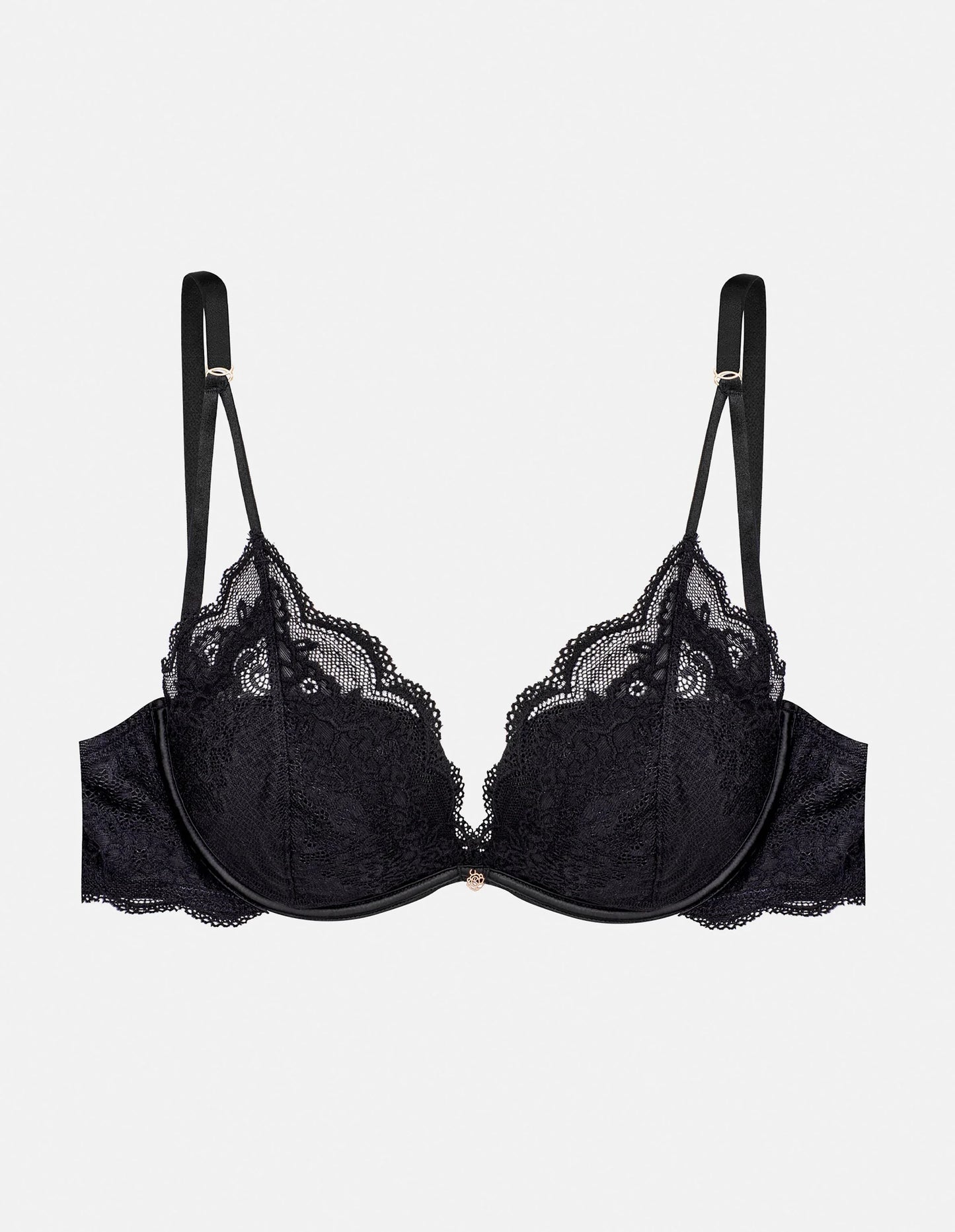 Push-up Bra Trixie Black - Avarrra