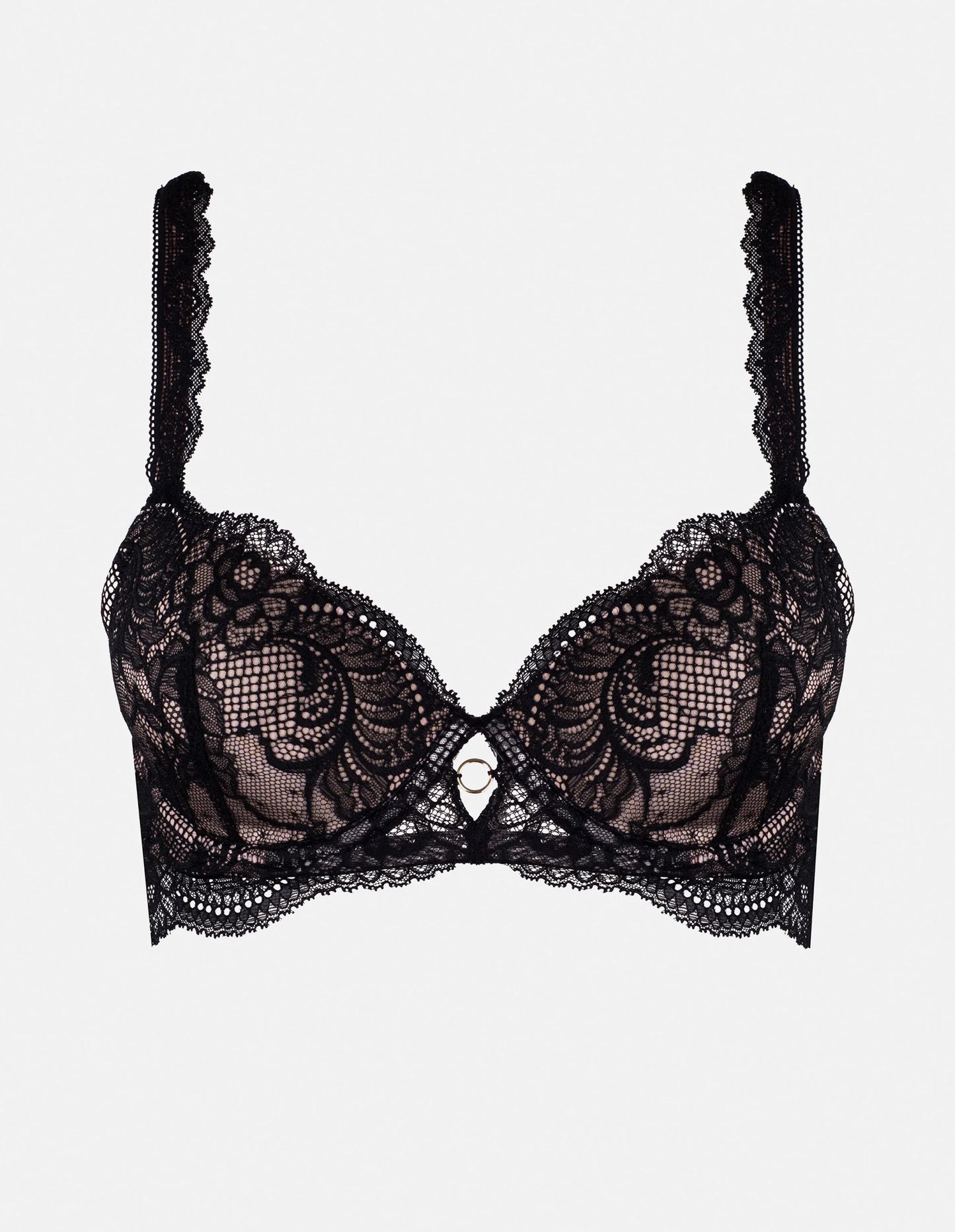 Push-up bra Tulia Black/gold - 6