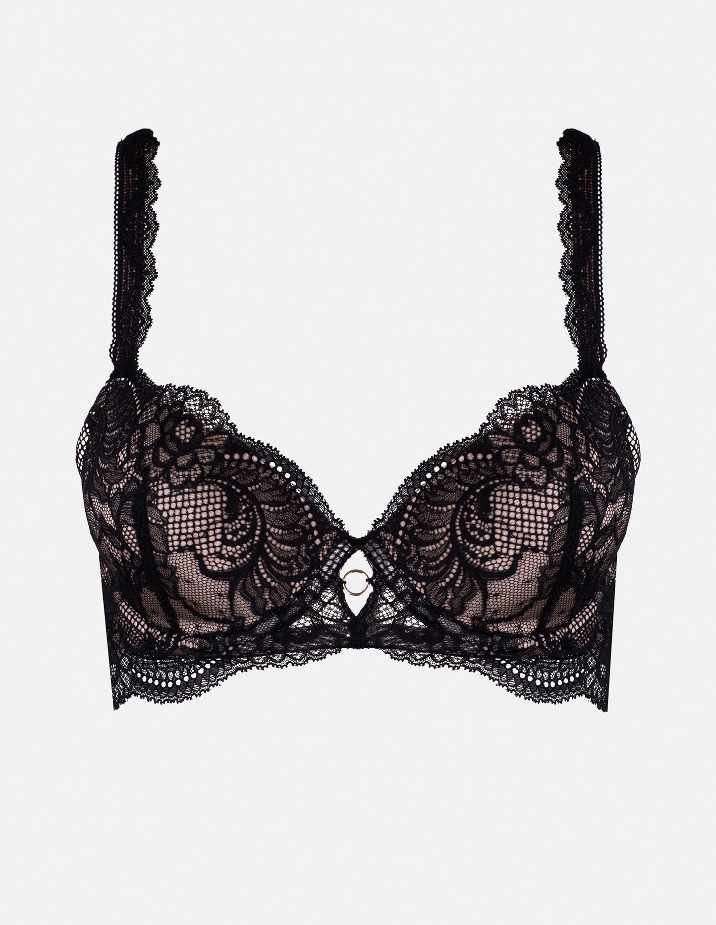 Push-up bra Tulia Black/gold - 6