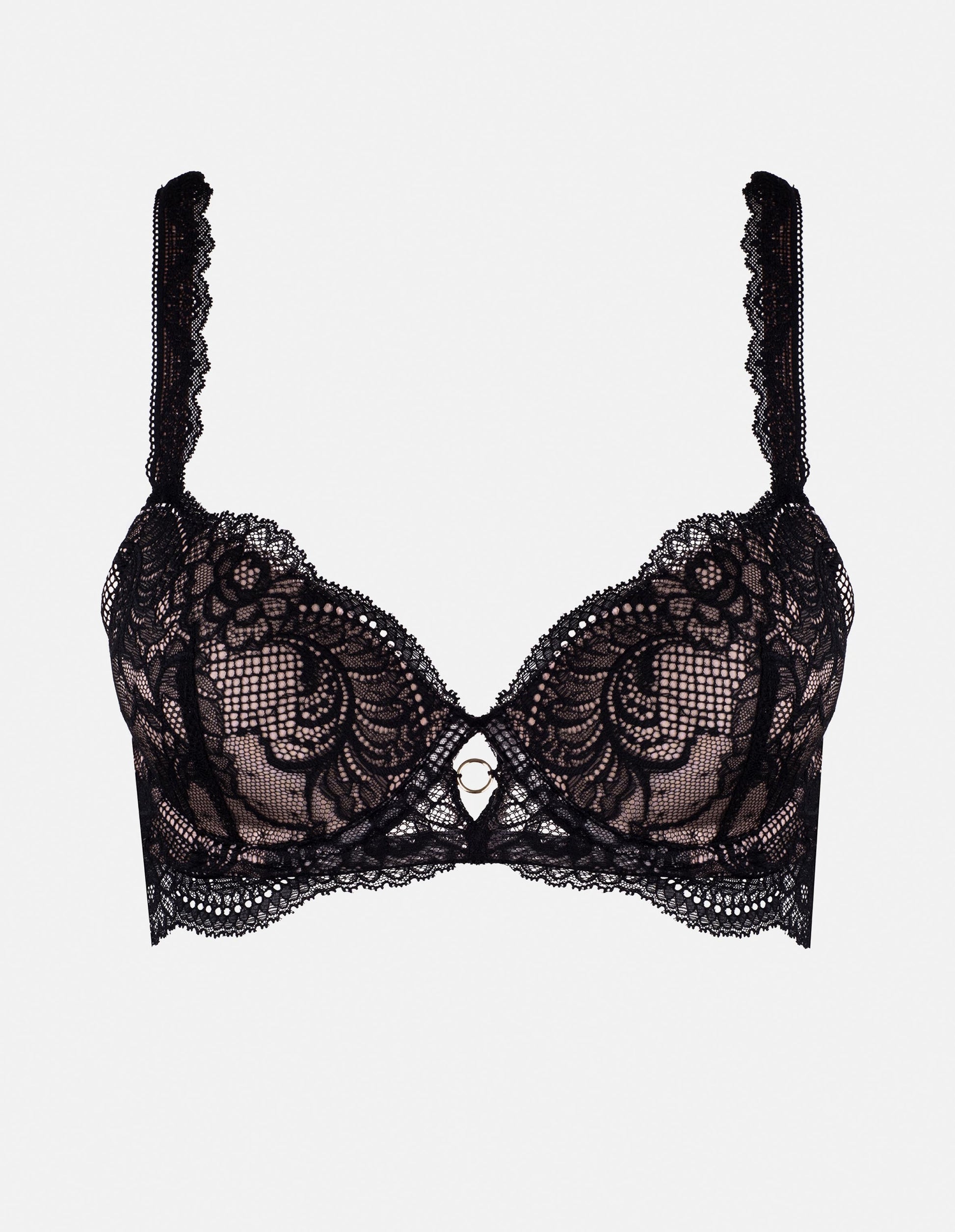 Push-up bra Tulia Black/gold - 6