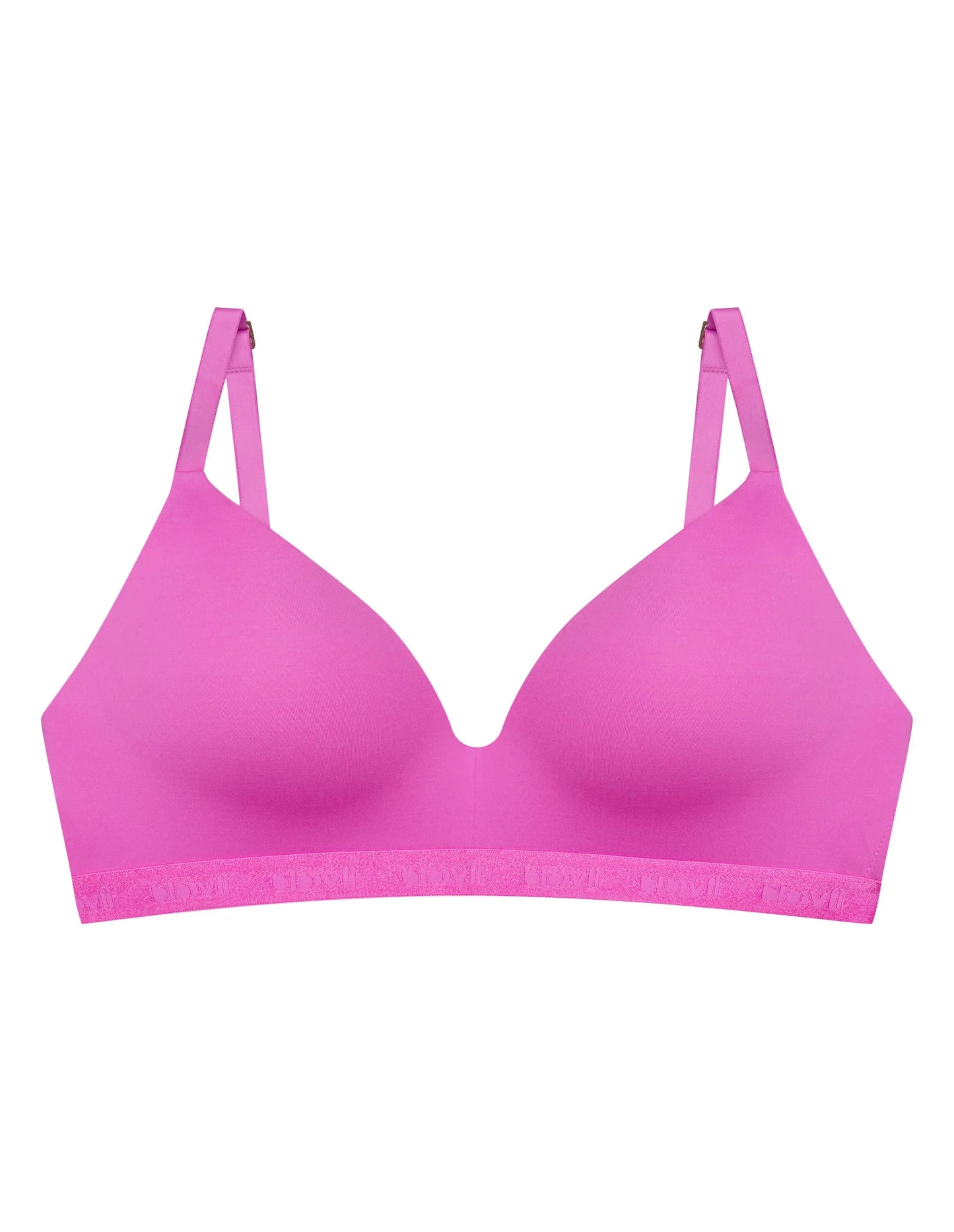 Padded bra Bloovii Lellow Hot pink - 4
