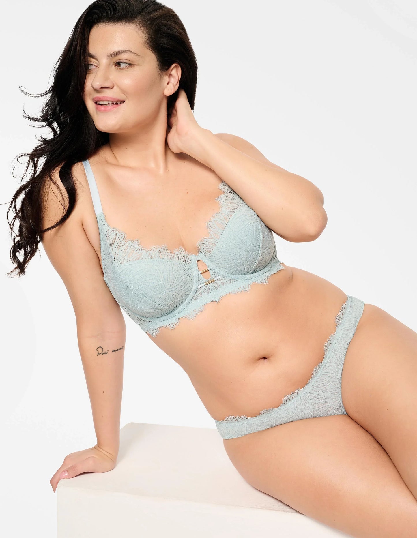 PADDED BRA Sapphire Mint green - 4