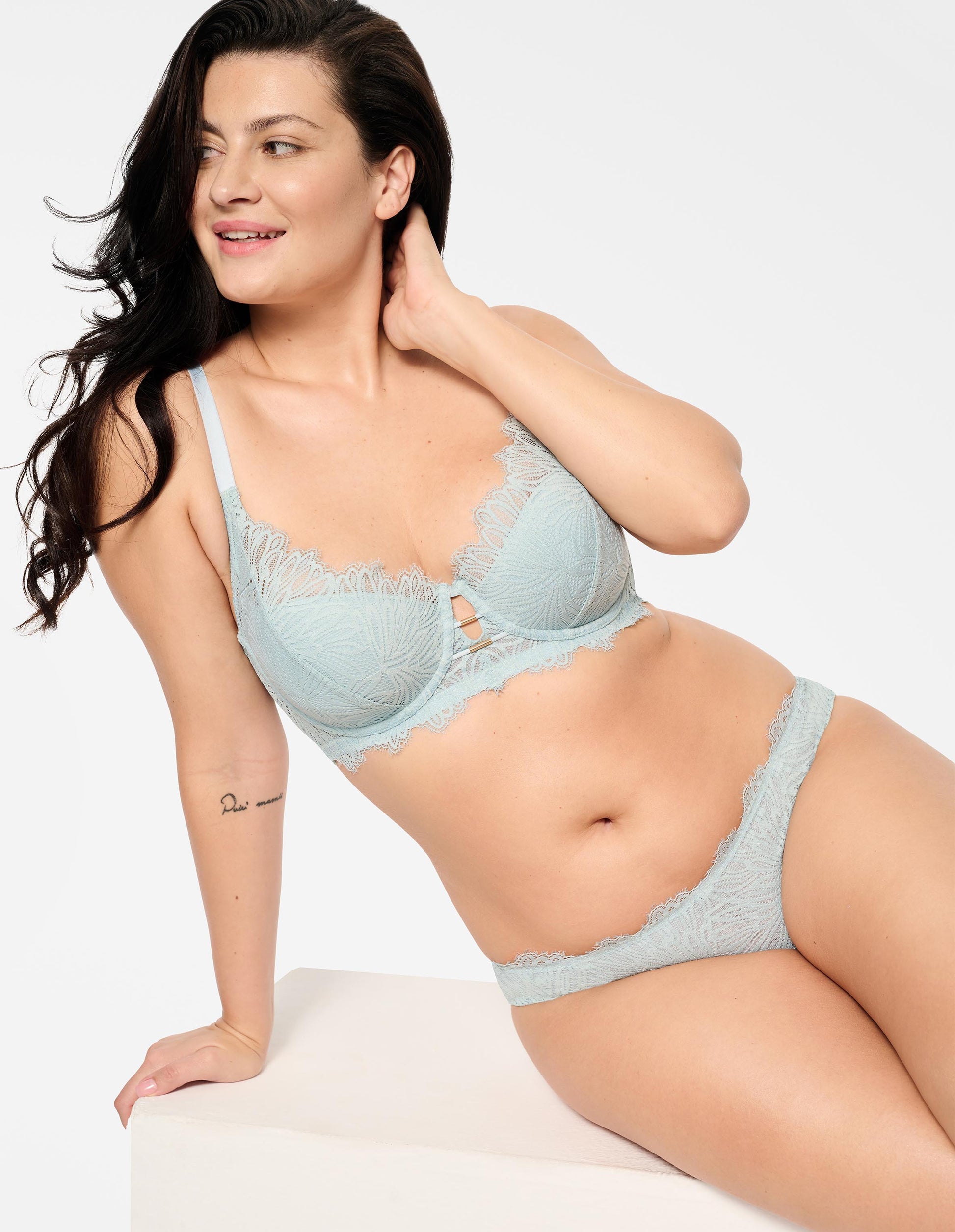 PADDED BRA Sapphire Mint green - 4