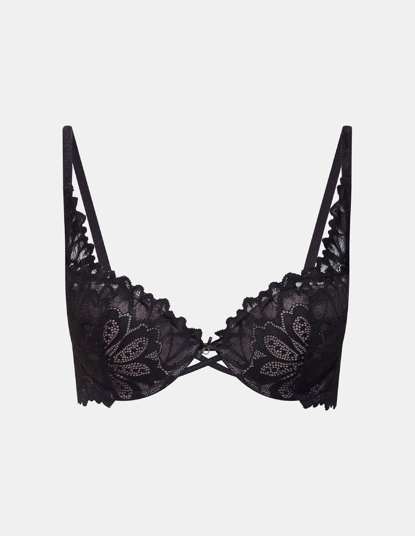 Push-up bra Tiara Black/grey - 5