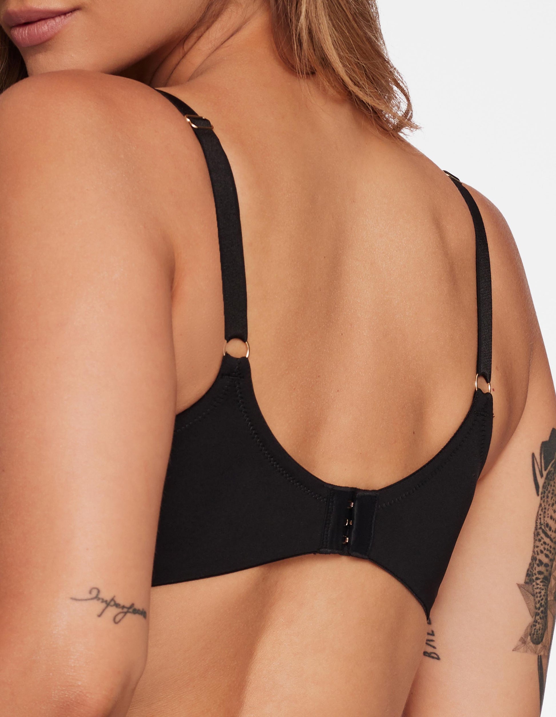 Padded bra Tierra Black/gold - 3