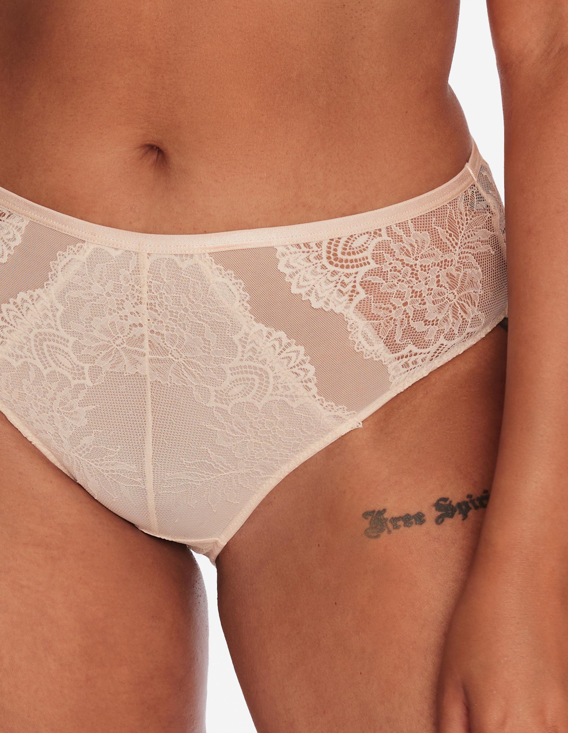 High-waisted briefs Ramira Pastel pink - 1