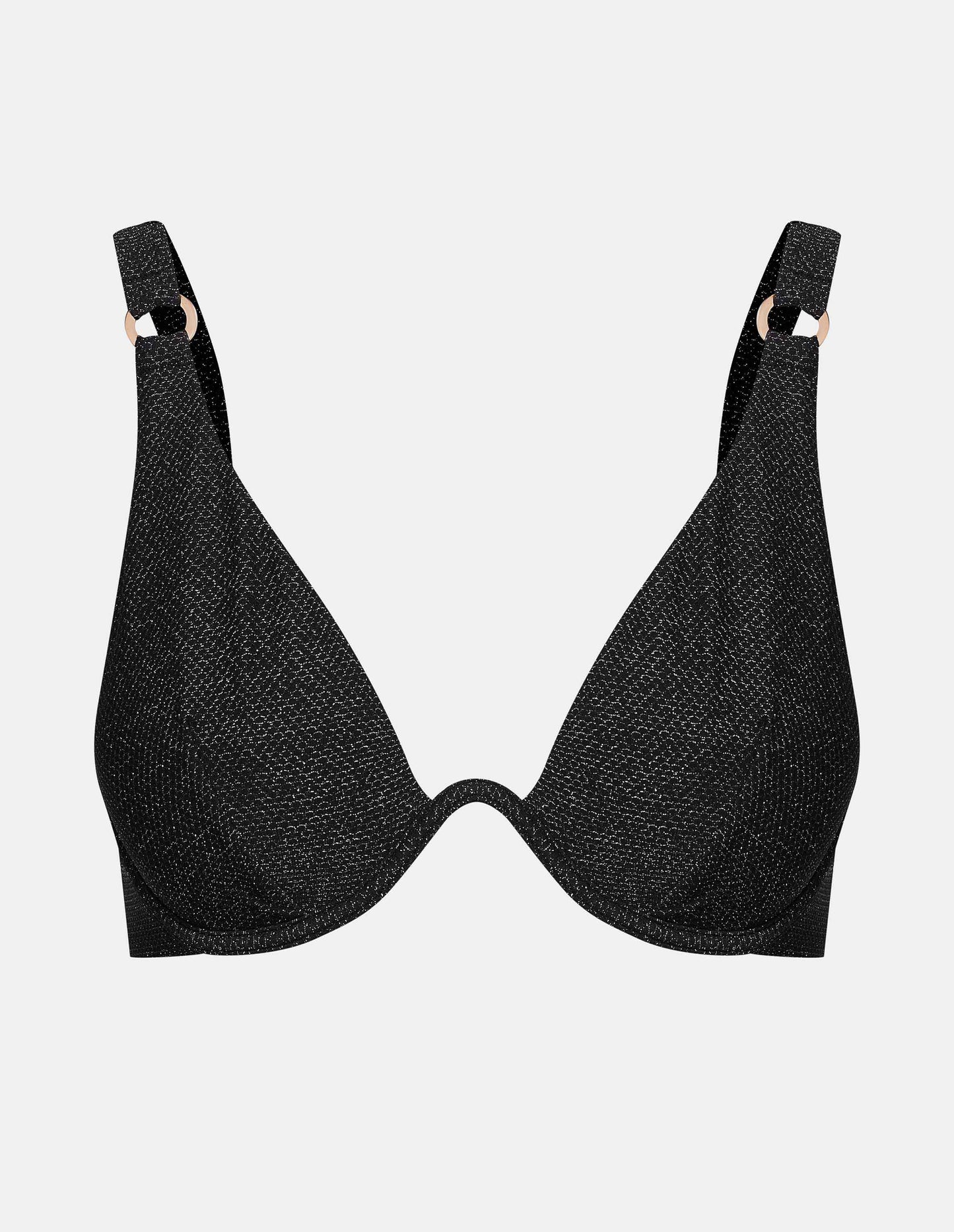 Soft bikini top Stardust Black - 5