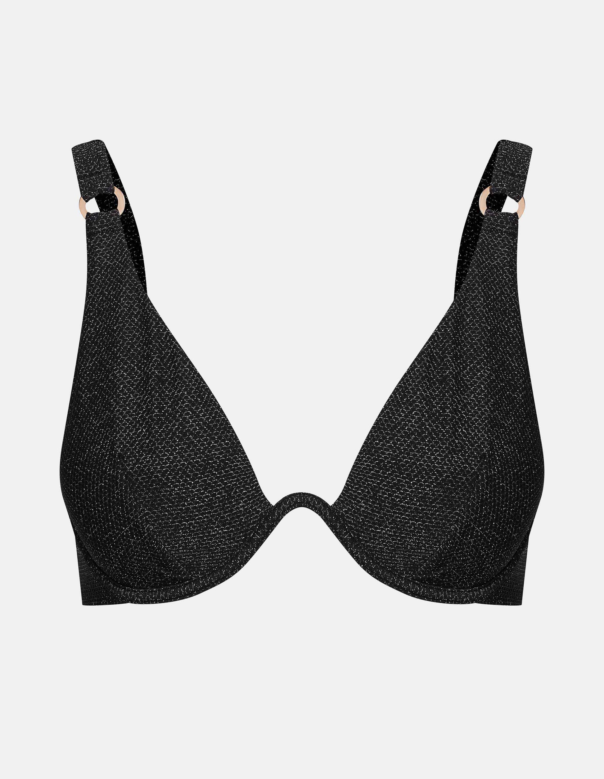 Soft bikini top Stardust Black - 5