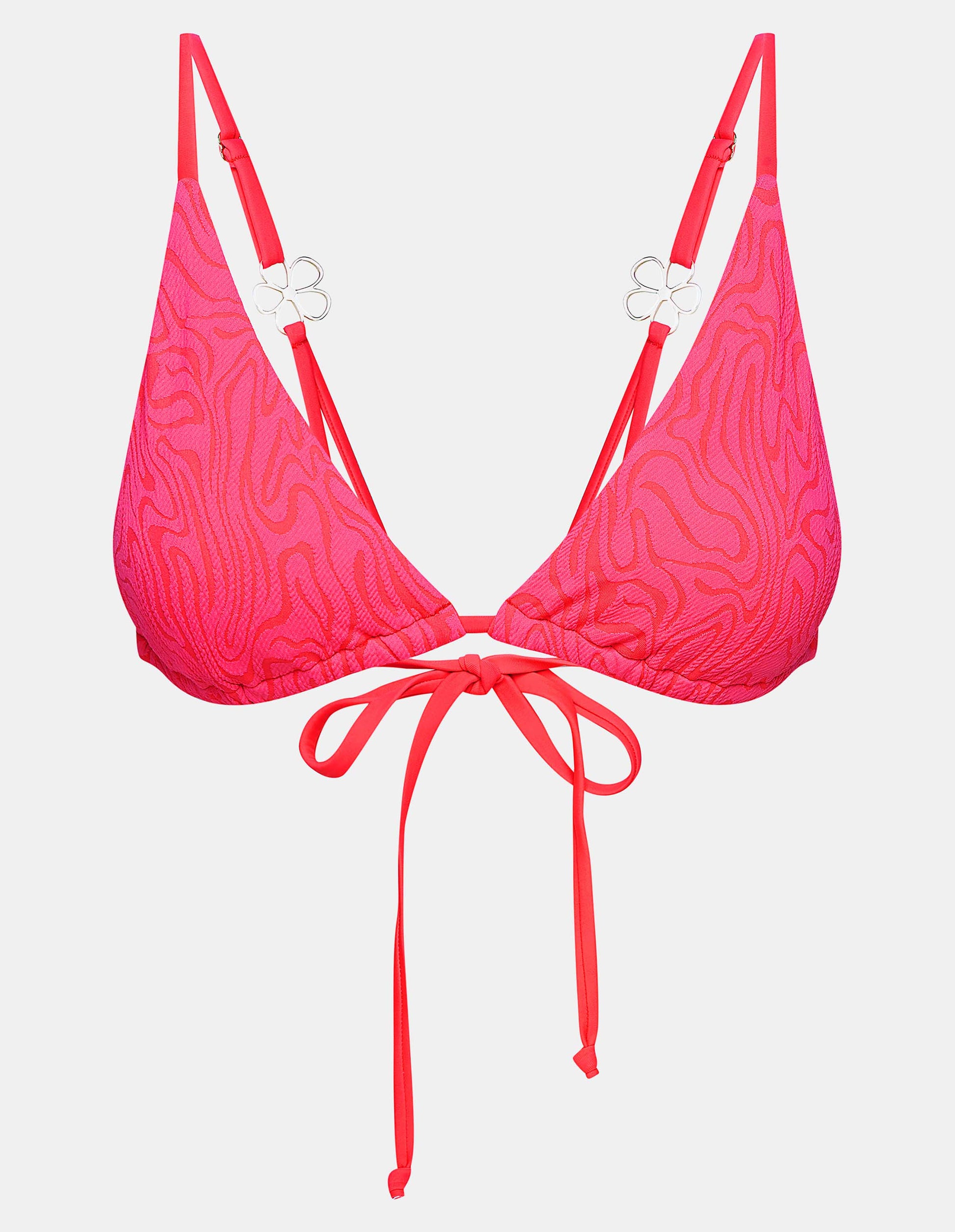 Triangle bikini top Bueno Hot pink - 5