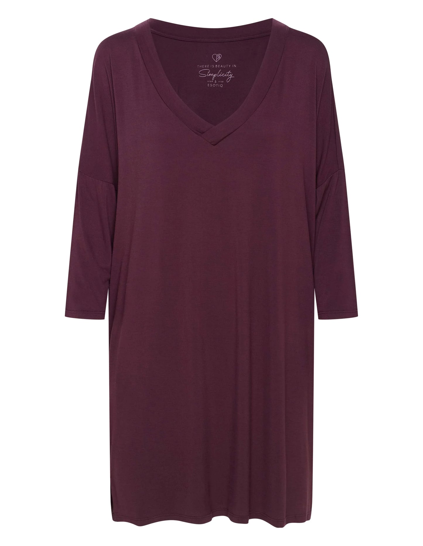 Nightgown Jannet Mahogany - 3