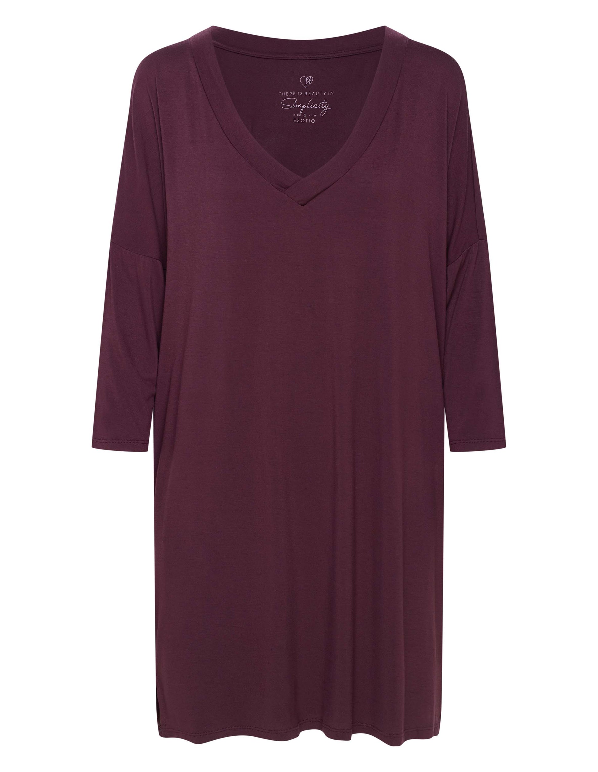 Nightgown Jannet Mahogany - 3