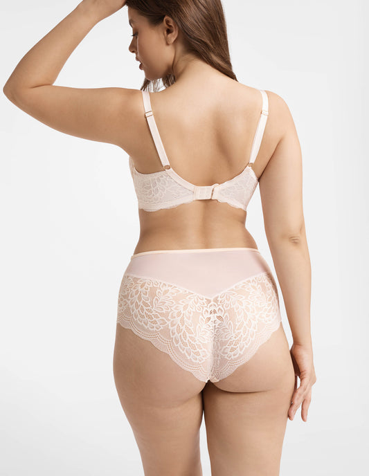 HIGH-WAISTED BRIEFS Kandy Pastel pink - 1