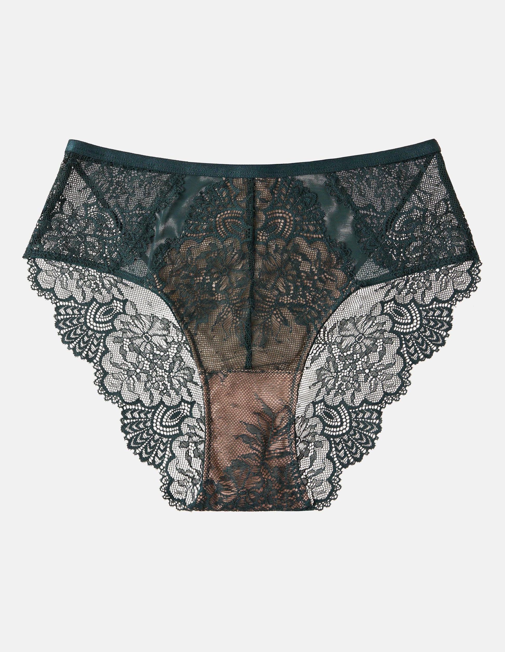 High-waisted briefs Ramira Dark green - 5