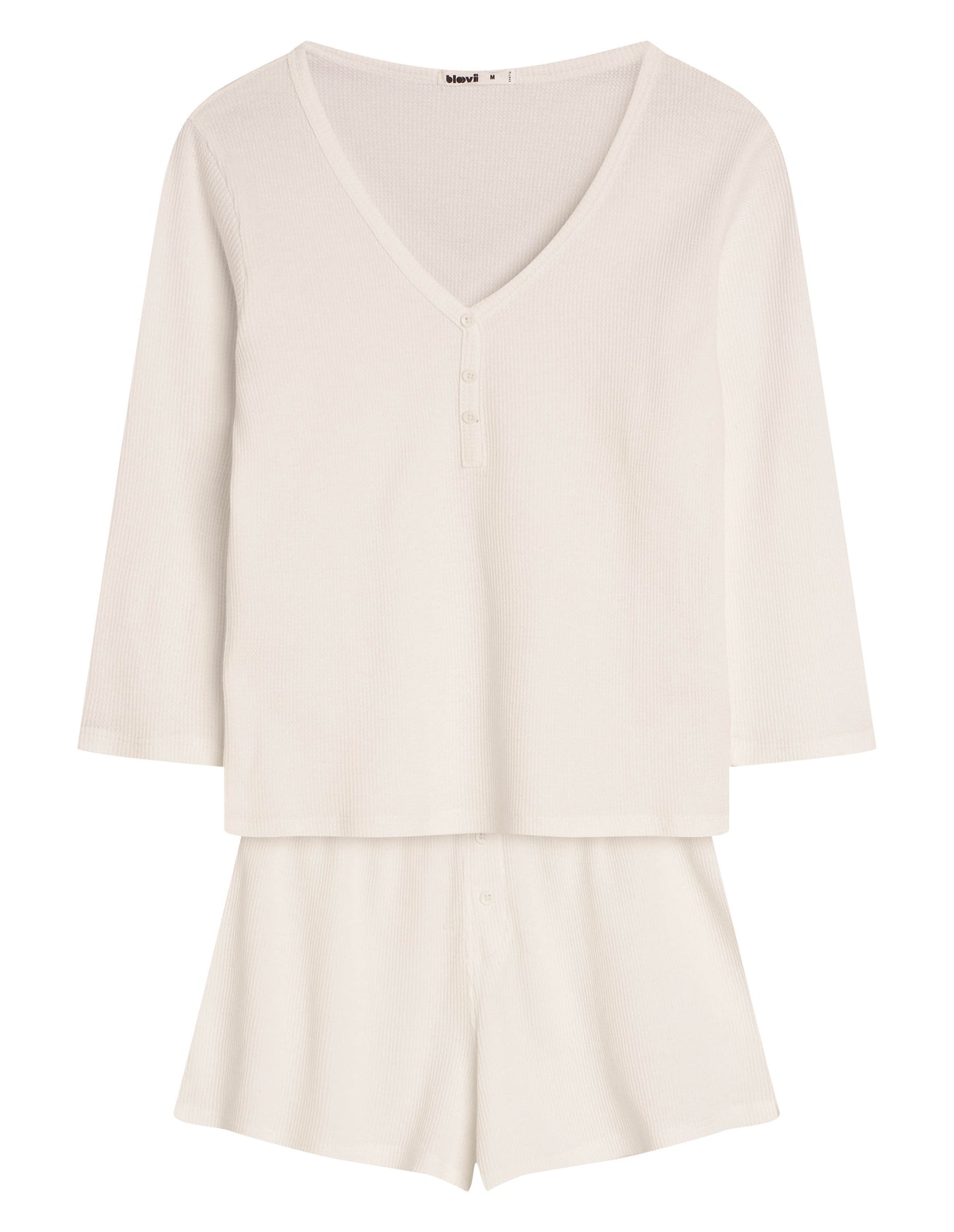 Pyjamas Bloovii Vaffle Cream - 5