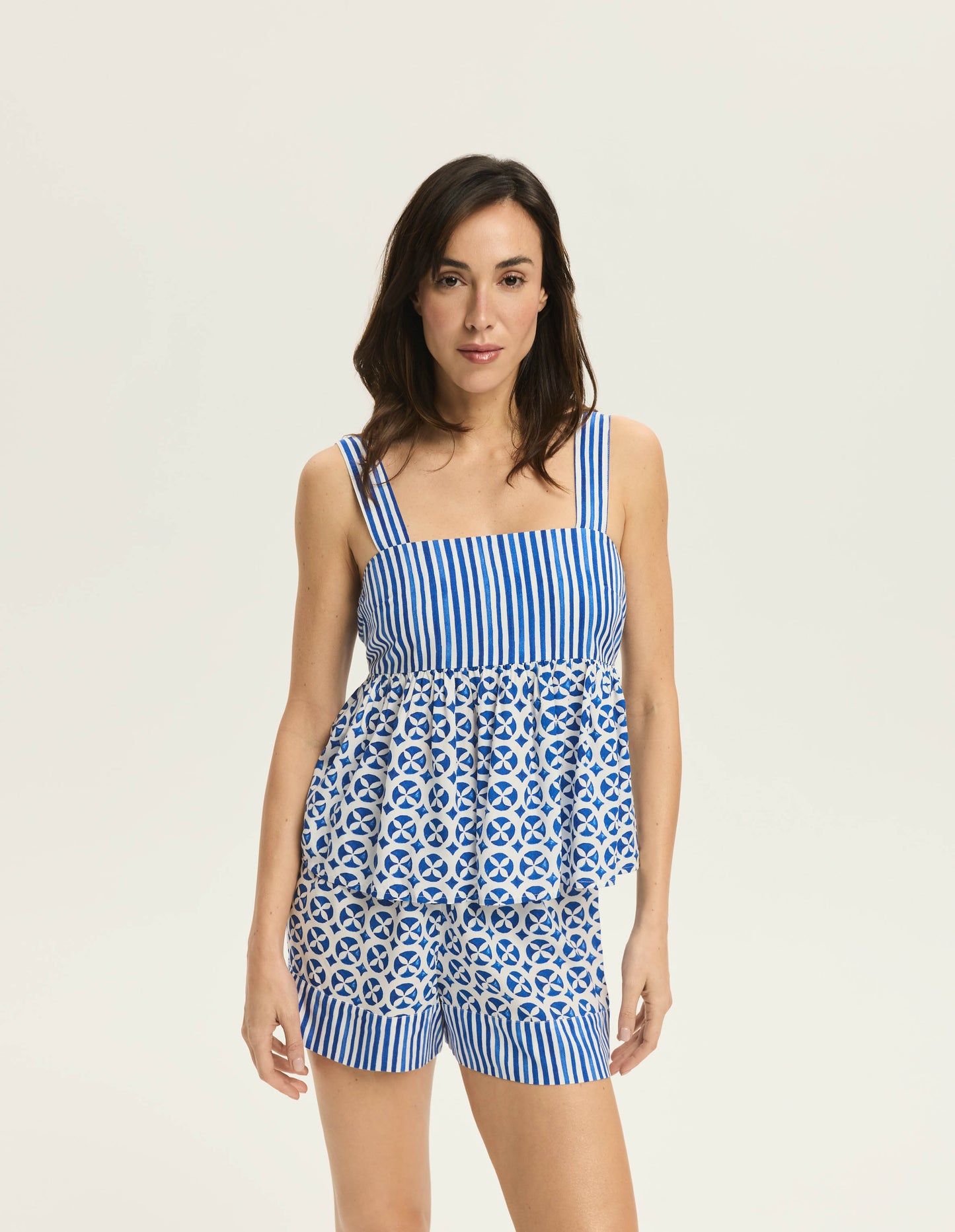 Pyjamas Rekha Navy
