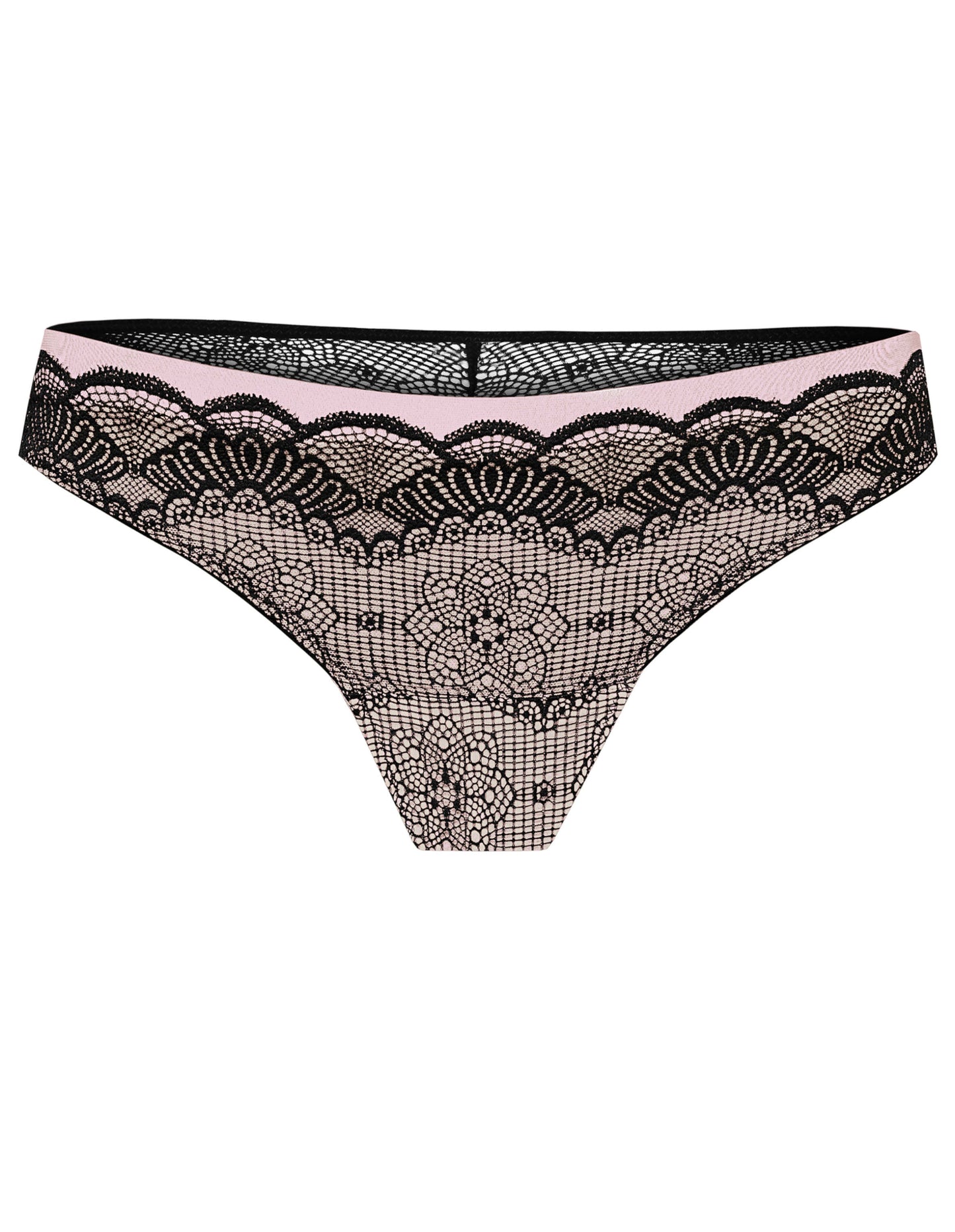 Thongs Salome Black/rose - 5