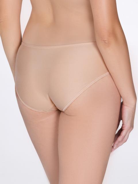 Embroidery Classic Panty. Grace. Caramel Milkshake