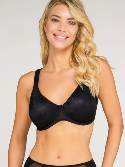T-shirt bra, Non-padded cup Sofia Black