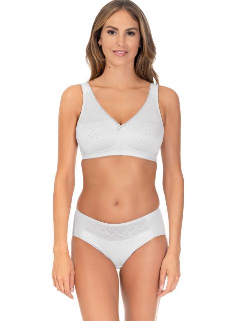 T-shirt bra, Non-padded cup Divine White