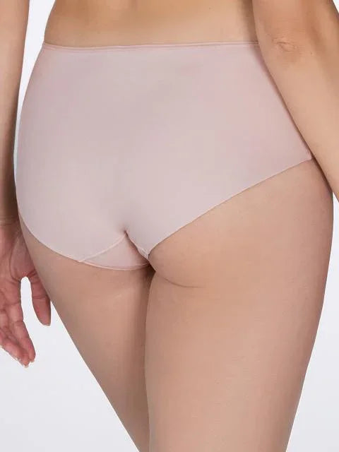 Seamless Mid-waist Panty. True. Silver Peony