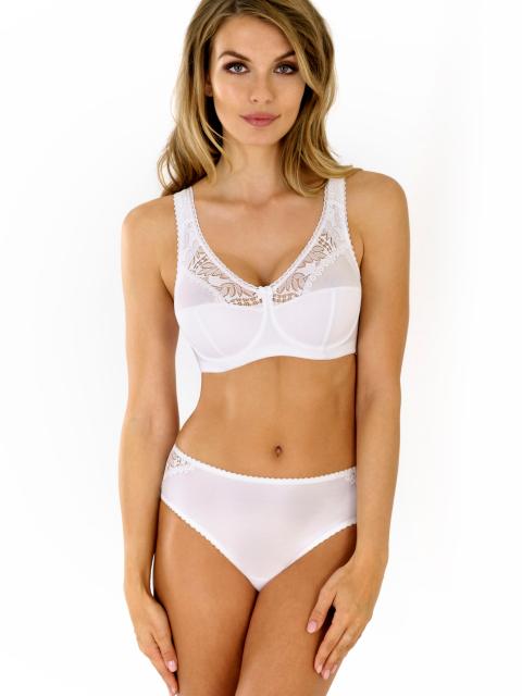 Comfort Underwire Minimizer bra Galla White