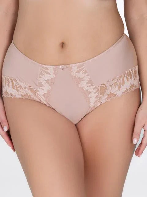 Mid waist Panty. Rebecca. Pink - Avarrra