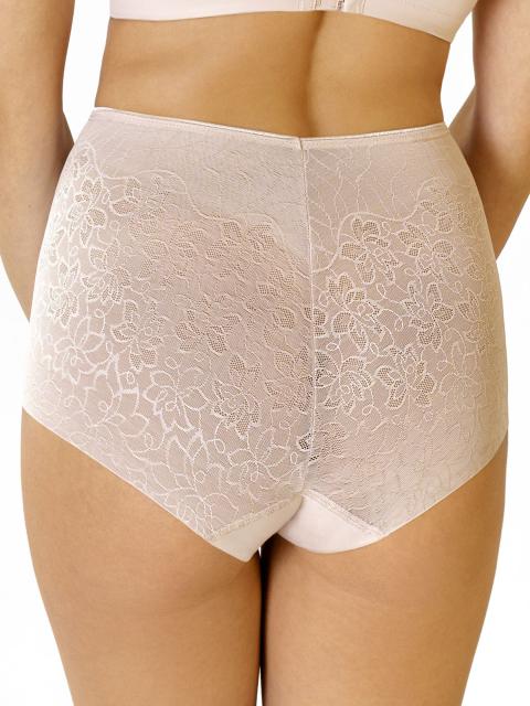 Shaping High-waist Panty. Powerlace. Silver Peony