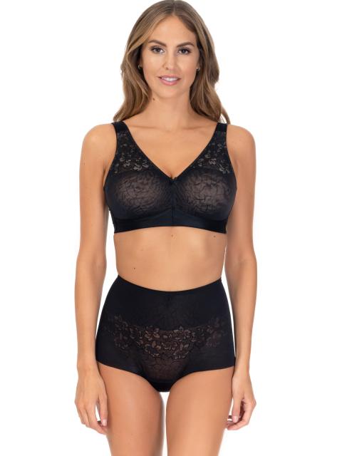Powerlace Support Bra Black
