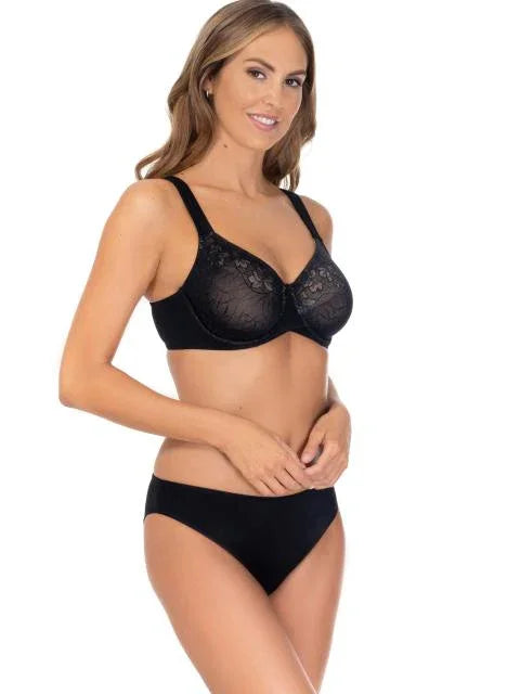 Low-rise Panty. Powerlace. Black