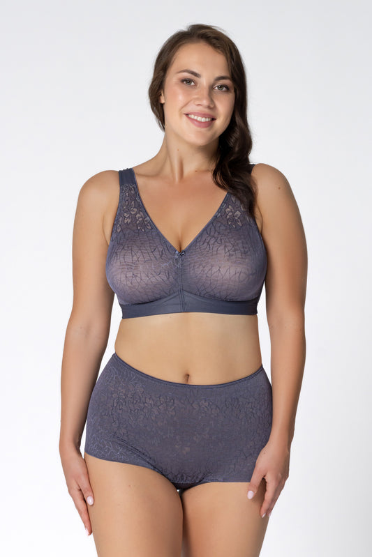 Powerlace Support Bra Dark Gull